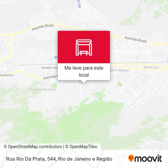 Rua Rio Da Prata, 544 mapa