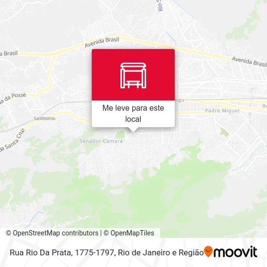 Rua Rio Da Prata, 1775-1797 mapa