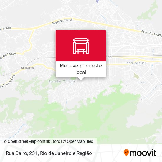 Rua Cairo, 231 mapa