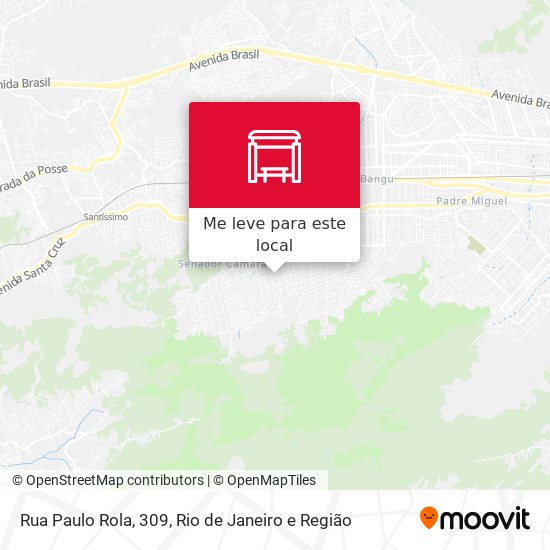 Rua Paulo Rola, 309 mapa