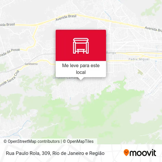 Rua Paulo Rola, 309 mapa