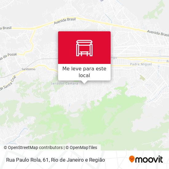 Rua Paulo Rola, 61 mapa