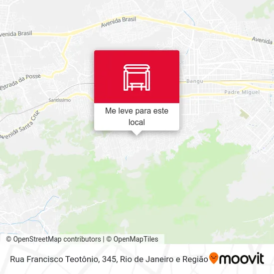 Rua Francisco Teotônio, 345 mapa