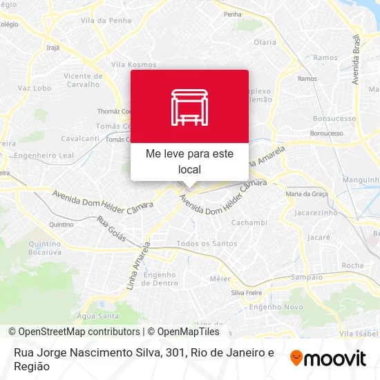 Rua Jorge Nascimento Silva, 301 mapa
