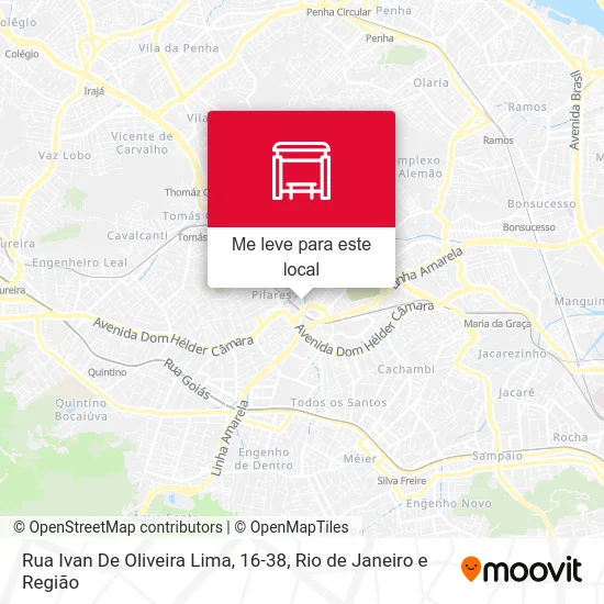 Rua Ivan De Oliveira Lima, 16-38 mapa