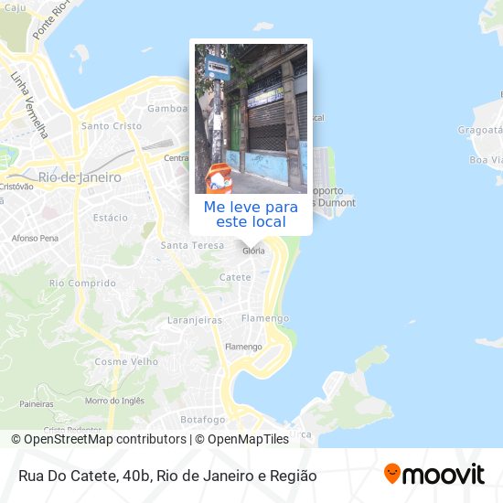 Rua Do Catete, 40b mapa