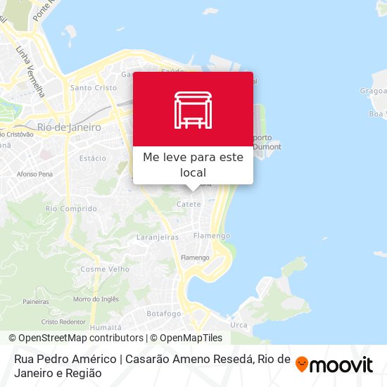 Rua Pedro Américo | Casarão Ameno Resedá mapa