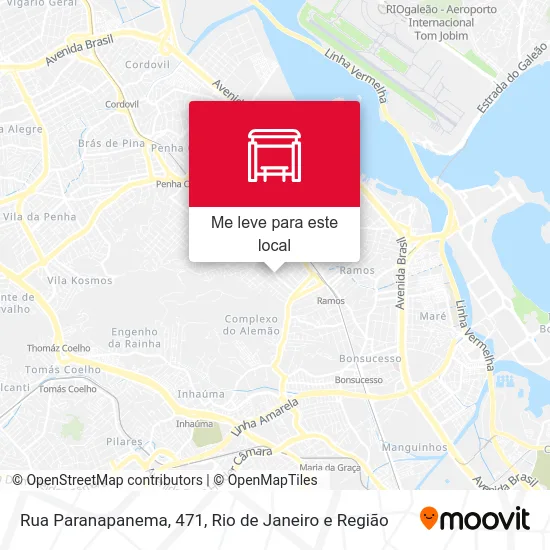 Rua Paranapanema, 471 mapa