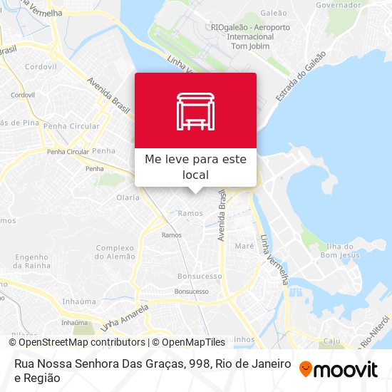 Rua Nossa Senhora Das Graças, 998 mapa