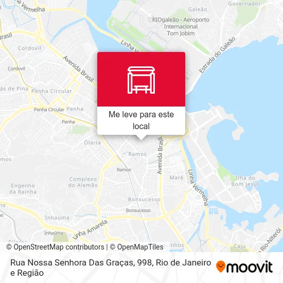 Rua Nossa Senhora Das Graças, 998 mapa