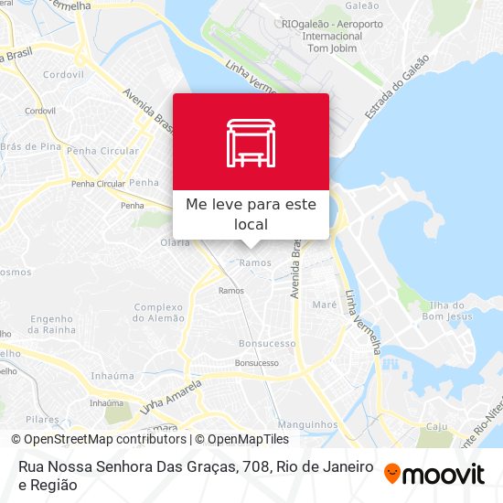 Rua Nossa Senhora Das Graças, 708 mapa