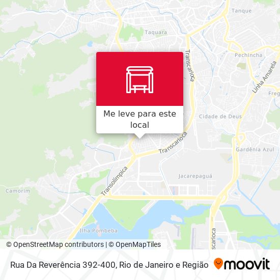 Rua Da Reverência 392-400 mapa