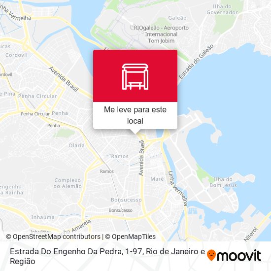 Estrada Do Engenho Da Pedra, 1-97 mapa