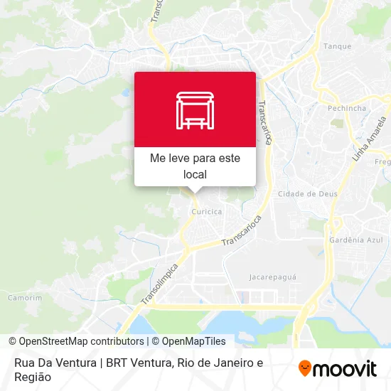 Rua Da Ventura | BRT Ventura mapa