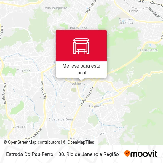 Estrada Do Pau-Ferro, 138 mapa