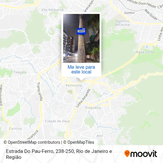 Estrada Do Pau-Ferro, 238-250 mapa