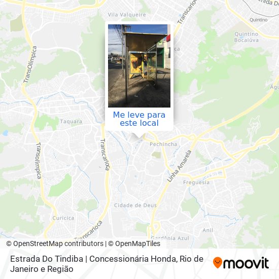 Estrada Do Tindiba | Concessionária Honda mapa