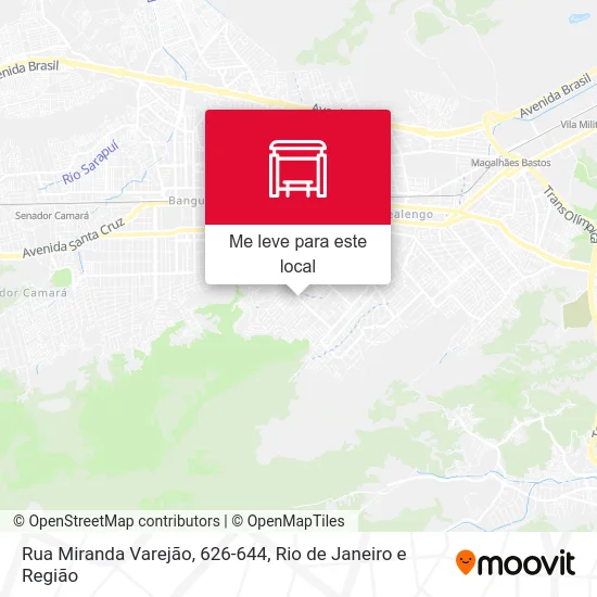 Rua Miranda Varejão, 626-644 mapa