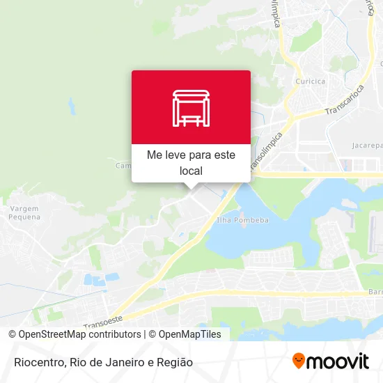Riocentro mapa