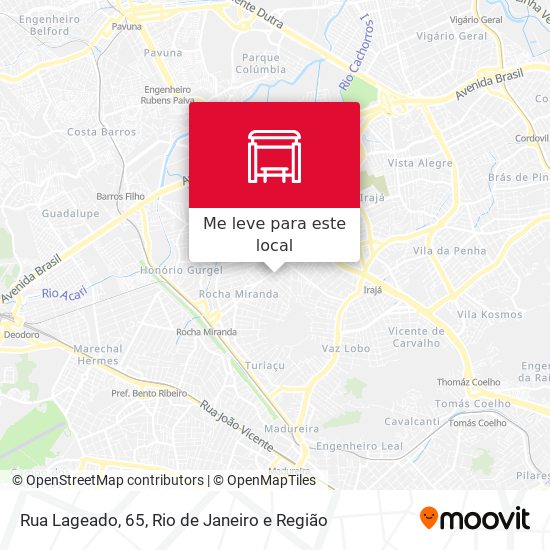 Rua Lageado, 65 mapa