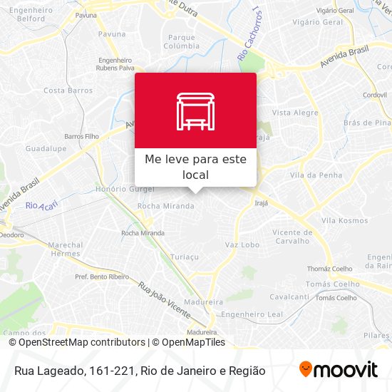 Rua Lageado, 161-221 mapa
