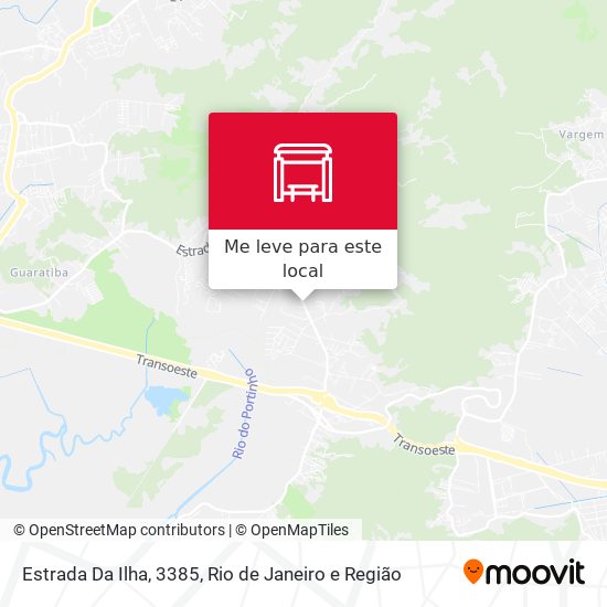 Estrada Da Ilha, 3385 mapa