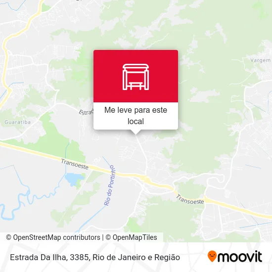 Estrada Da Ilha, 3385 mapa