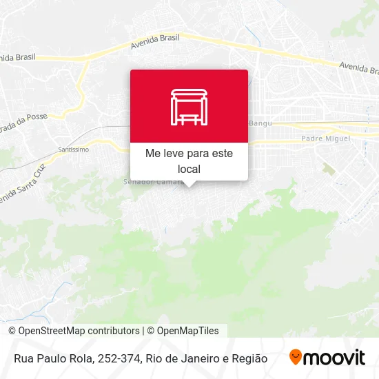 Rua Paulo Rola, 252-374 mapa