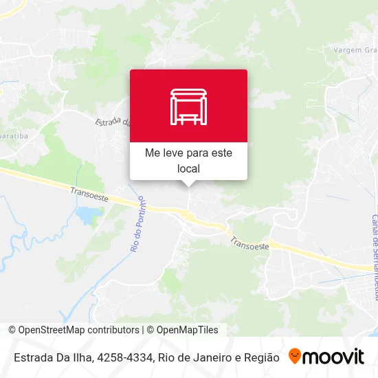 Estrada Da Ilha, 4258-4334 mapa