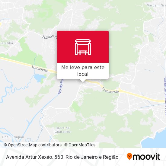 Avenida Artur Xexéo, 560 mapa