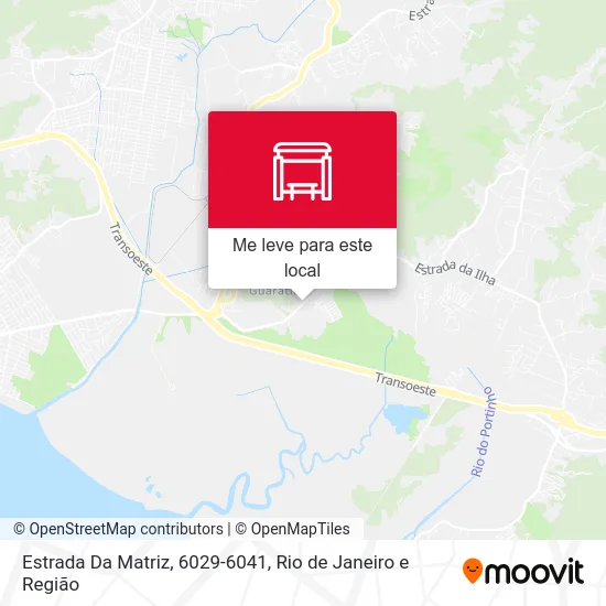 Estrada Da Matriz, 6029-6041 mapa