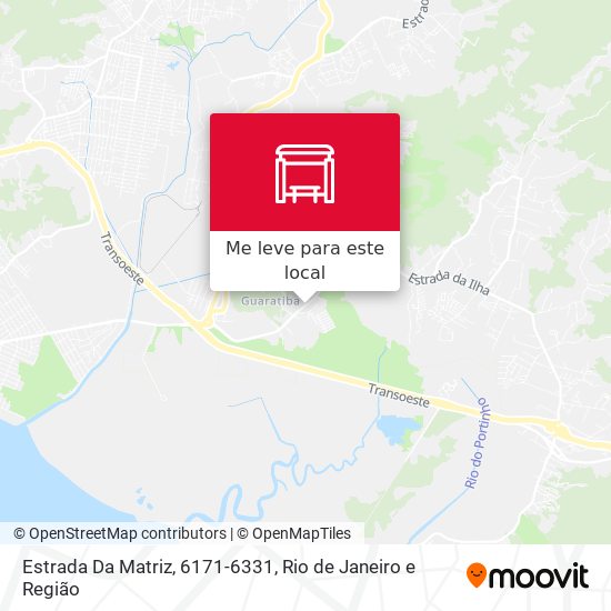 Estrada Da Matriz, 6171-6331 mapa