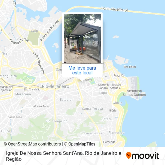 Igreja De Nossa Senhora Sant'Ana mapa