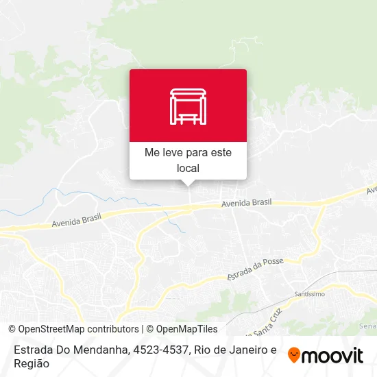 Estrada Do Mendanha, 4523-4537 mapa