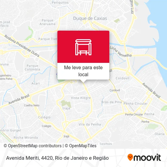 Avenida Meriti, 4420 mapa