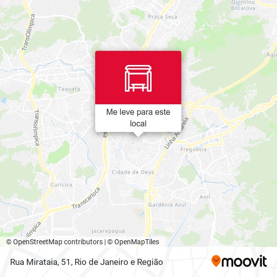 Rua Mirataia, 51 mapa