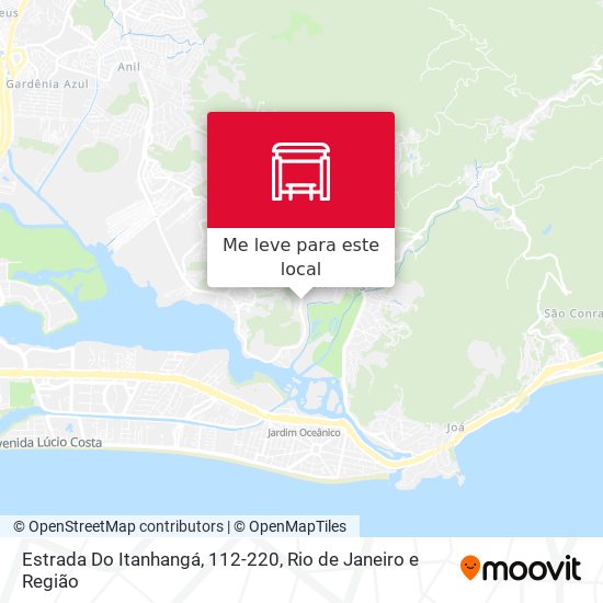 Estrada Do Itanhangá, 112-220 mapa