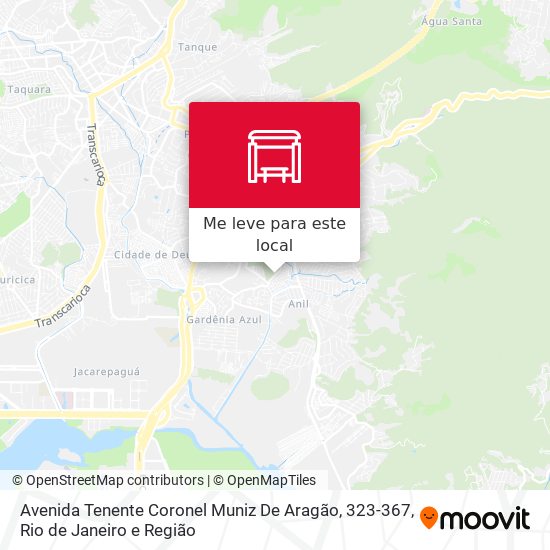 Avenida Tenente Coronel Muniz De Aragão, 323-367 mapa