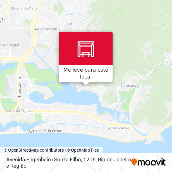 Avenida Engenheiro Souza Filho, 1206 mapa