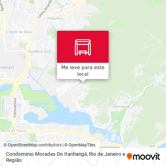 Condomínio Moradas Do Itanhangá mapa