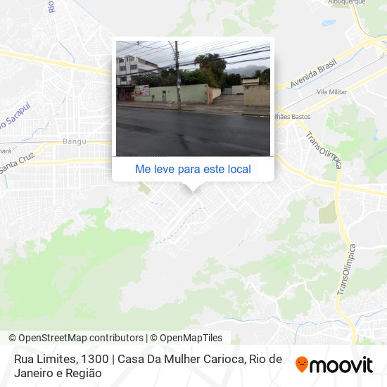 Rua Limites, 1300 | Casa Da Mulher Carioca mapa