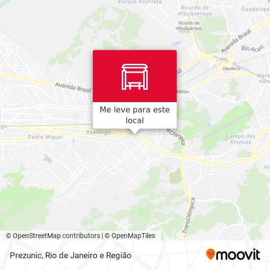 Prezunic mapa