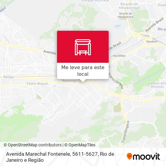 Avenida Marechal Fontenele, 5611-5627 mapa