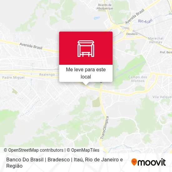 Banco Do Brasil | Bradesco | Itaú mapa