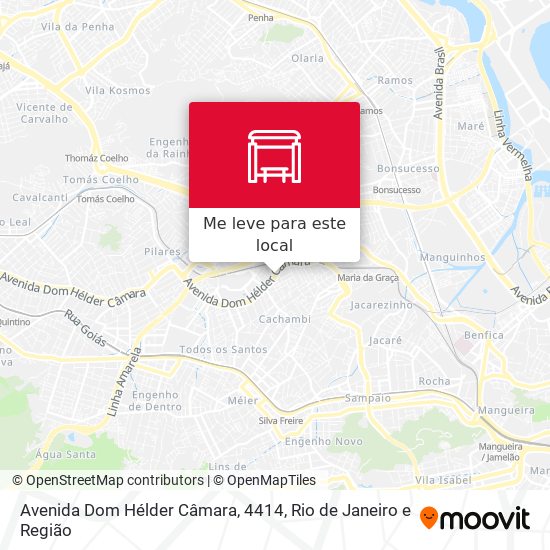 Avenida Dom Hélder Câmara, 4414 mapa