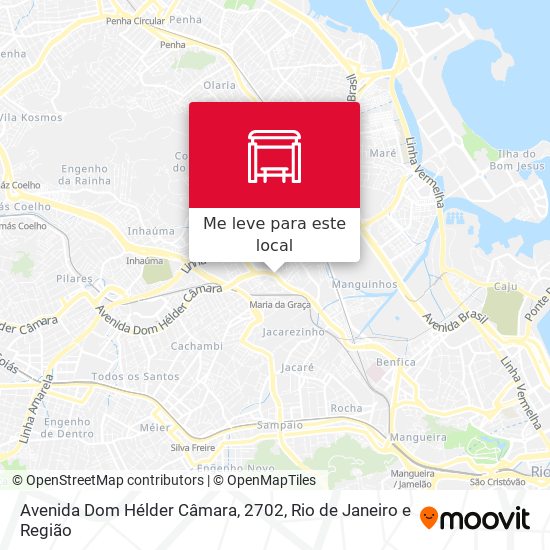 Avenida Dom Hélder Câmara, 2702 mapa