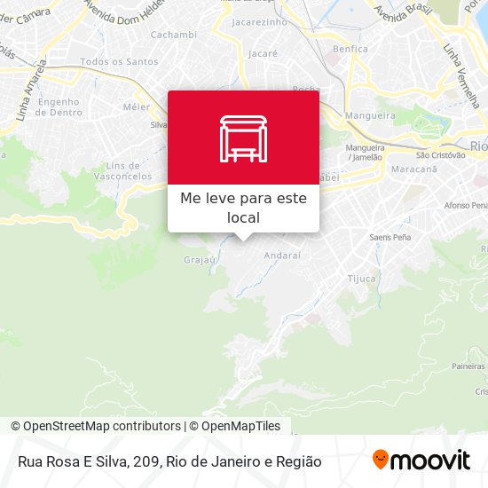 Rua Rosa E Silva, 209 mapa