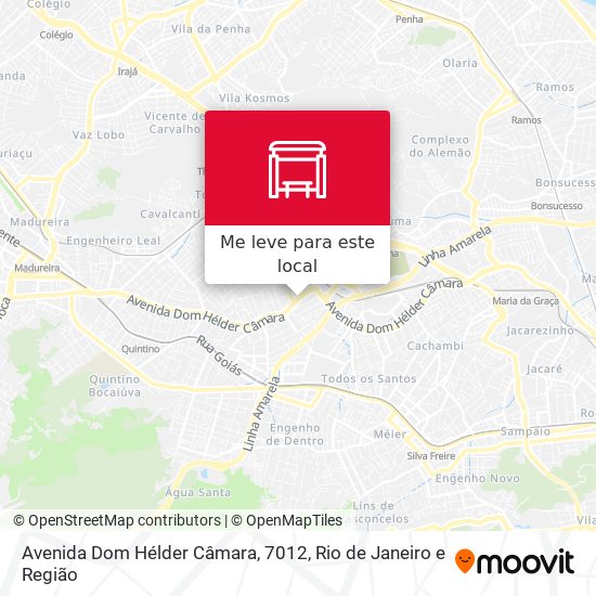 Avenida Dom Hélder Câmara, 7012 mapa