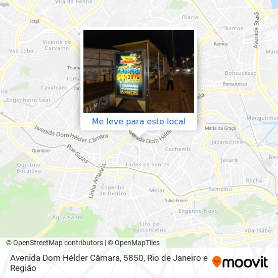 Avenida Dom Hélder Câmara, 5850 mapa