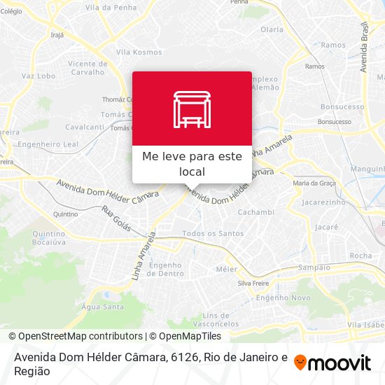 Avenida Dom Hélder Câmara, 6126 mapa